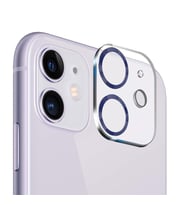 Binano iPhone 11/12 Mini 3D Pro Kamera Koruyucu Mavi