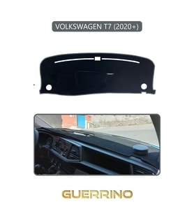VOLKSWAGEN T7 (2020+)TORPİDO KORUMA HALISI GRİ KENAR