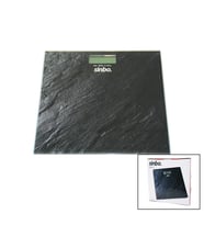 DİJİTAL - PİLLİ  CAM BANYO BASKÜLÜ  LCD EKRAN - SICAKLIK GÖSTERGELİ   180KG/50GR   26X26CM  SİNBO SBS-4450 (5343)