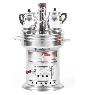 Semaver 2 Adet Alüminyum Demlik  12 Litre