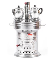 Semaver 2 Adet Alüminyum Demlik  12 Litre