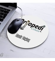 İsimli Ortopedi Uzmanı Temalı Yuvarlak Mousepad