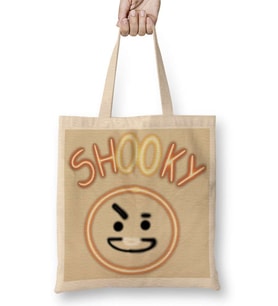 Bt21 Glowing Shooky Bts Bez Çanta Uzun Saplı