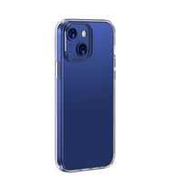 Coverzone iPhone 14 ile uyumlu K?l?f Z-Droga Kapak ?effaf P�r�zs�z Y�zey Kamera �?k?nt?l? Koruma iPhone 14 i�in ?effaf Sert K?l?f