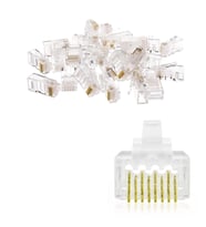 Ez Rj45 Soket Cat6 Delikli (100 Adet) Hadron Hdx-5063