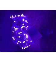 10 M 100 Led Damla Uçlu Pembe Işık Şeffaf Kablo Mz-17-9