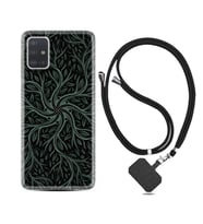 Samsung a71 A72 A73 A7 A9 2018 C7 C9 Kılıf Boyun Askılı Silikon Sarmaşıklar 1675