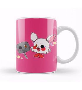 Fnaf Toony Mangle Kupa Bardak Porselen