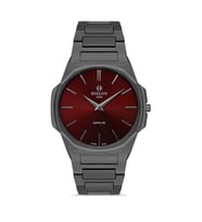 Hislon CL127N-14SN Safir Çizilmez Cam Çelik Kasa Çelik Kordon Erkek Kol Saati