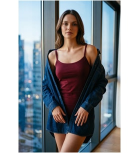 Kadın Pamuklu Slim Fit Askılı Atlet Yumuşak Soft Örme Basic İç Giyim Vücuda Oturan