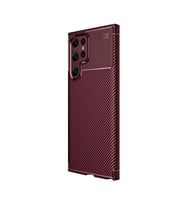 S25 Auto Focus Karbon Kapak - Bordo