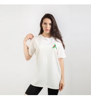 EQRU T-SHİRT (Beyaz-Krem)