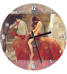 Cakatablo Tanrının Armağanı Lady Godiva Duvar Saati