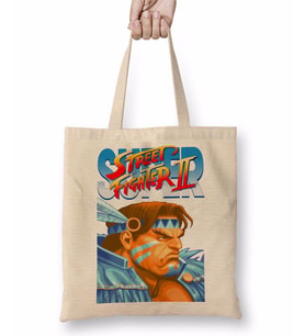 Street Fighter 2 Thunder Hawk 01 Bez Çanta Uzun Saplı