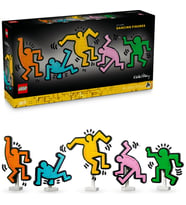 ® Art Keith Haring – Dans Eden Figürler 31216 - Yetişkinler Için Koleksiyonluk Yaratıcı Model Yapım