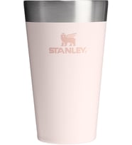 Stanley Adventure Stacking Pint Vakumlu Soğuk İçecek Bardağı, Pembe Kuvars (Rose Quartz), 0.47 Litre (Standart)