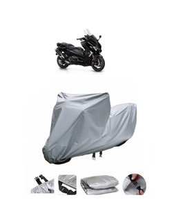 Yamaha Tmax 530  Gri Motosiklet Brandası ARKA ÇANTA UYUMLU DEĞİLDİR