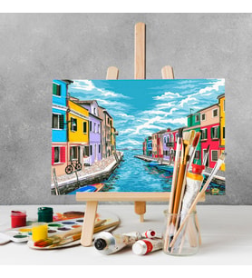 Sayılarla Boyama Seti - Venice