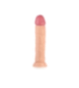River World Vantuzlu ve Damarlı Kalın 25 cm'lik Dev Pe nis Dildo