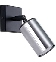RIOLİGHT MODERN1 KROM1 HAREKETLİ BAŞLIK1 GU10 DUYLU TEKKLİ LED SPOT (AMPÜL DAHİLDİR.)