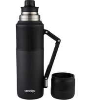 Lexroo Thermal Bardaklı Çelik Termos 1.2L Siyah