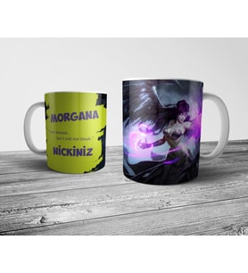 Pixxa  MORGANA İsimli Kişiye Özel Kupa Bardak (League of Legends,LOL)