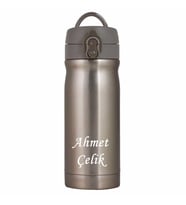 İsme Özel Termos 350Ml. Trendix Sütlü Kahve