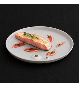 GÜRAL PORSELEN Bilbao 6 Parça 27 Cm Servis Tabağı -Krem