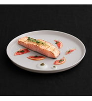 GÜRAL PORSELEN Bilbao 6 Parça 27 Cm Servis Tabağı -Krem