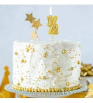 Yarım Yaş Gold Mum 12 cm