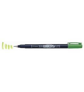 Tombow Fudenosuke Fırça Uçlu Kalem Yeşil