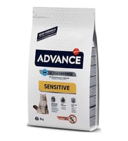 Advance Sensitive Hassas Deri Somonlu Yetişkin Kedi Maması 3 Kg