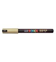 UNİ POSCA SU BAZLI POSTER MARKER 0.7 ALTIN (PC-1MR)