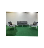 3+1+1 Beyazprofil Bahçe,balkon,teras,cafe,çay Seti,oturma Grubu,koltuk Takımı,ofis Koltuğu (Gri)