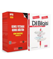 Pegem KPSS Lisans Konu Seti ve AKM Dil Bilgisi Soru Bankası Seti 2 Kitap