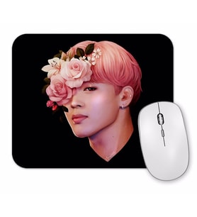 Flowers  Jimin Bts Mouse Pad.jpg