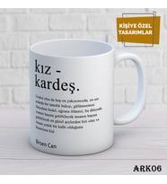 Arkadaş Temalı Kupa Bardak