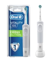 Oral-B D100 Vitality Cross Action Beyaz Şarjlı Diş Fırçası