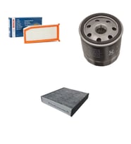 Bosch Filtre Bakım Seti Dacia Lodgy 1.5 Dci 109 Beygir K9K666 Motor Hava + Yağ f. + Polen Filtre Sardes