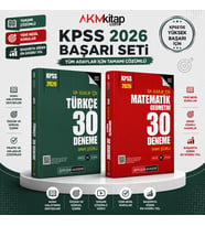 Pegem Yayınları 2026 KPSS Matematik ve Türkçe Deneme Seti 2 Kitap