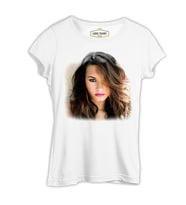 Demi Lovato - Perfect Beyaz Kadın Tshirt