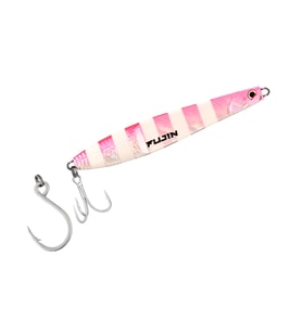 Fujin Jigeer 28gr 102mm Kaşık Yem MT02 Pink Zebra Glow