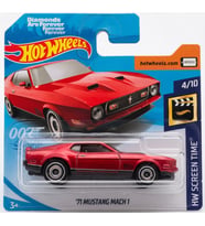 Hot Wheels '71 Mustang Mach 1 - Kırmızı - 2019 - FYC92 - James Bond