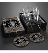 Kişiye Özel Rakı Bardağı Seti – Premium Kutuda – Patronuna Şık Hediye