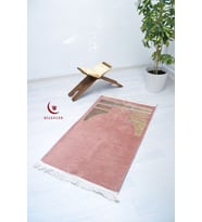 Kabe Örtüsü Şönil Seccade (Pembe)