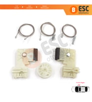 Hyundai Elantra MD Sonata YF 2010-2016 4-Kapı Sedan 82481-3Y010 için Ön Sağ Cam Kriko Tamir Seti