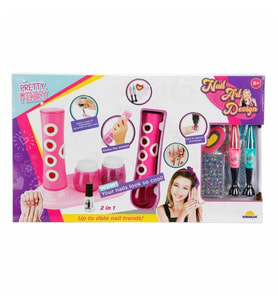NessiWorld 3847 Pretty Pinky 2in1 Tırnak Tasarım Seti -Sunman