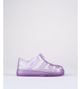 İgor Star Glitter Bebek Çocuk Sandalet Ayakkabı Simli Mor S10265-212