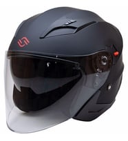 Shiro Sh 450 Açık Kask Mat Siyah