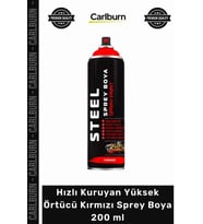 Özel Üretim Hobi Restorasyon Akrilik Hızlı Kuruyan Yüksek Örtücü Kırmızı Sprey Boya 200 ml